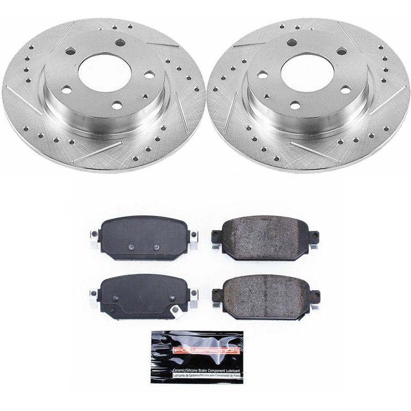 PowerStop | Z23 Evolution Sport Performance Disc Brake Pad & Rotor Kit - Mazda 3 / CX-3 2.0L / 2.5L 2017-2019 PowerStop Ensem...
