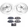 PowerStop | Z23 Evolution Sport Performance Disc Brake Pad & Rotor Kit - Rear - CR-V 1.5T / 2.0L / 2.4L 2017-2021 PowerStop B...