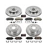 PowerStop | Z23 Evolution Sport Performance Disc Brake Pad & Rotor Kit - QX50 3.7L 2016-2017 PowerStop Ensemble de freins
