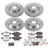 PowerStop | Z36 Severe-Duty Disc Brake Pad & Rotor Kit - Front & Rear - S60 / S80 / V60 / XC70 2008-2018 PowerStop Brake Kits