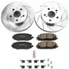 PowerStop | Z23 Evolution Sport Disc Brake Pad & Rotor Kit - Front - Corolla / Prius / Prius AWD-e / Prius Prime 1.8L 2016-20...