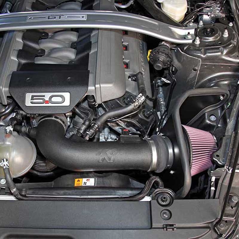 K&N | Aircharger Performance Air Intake System - Mustang GT K&N Entrées Air