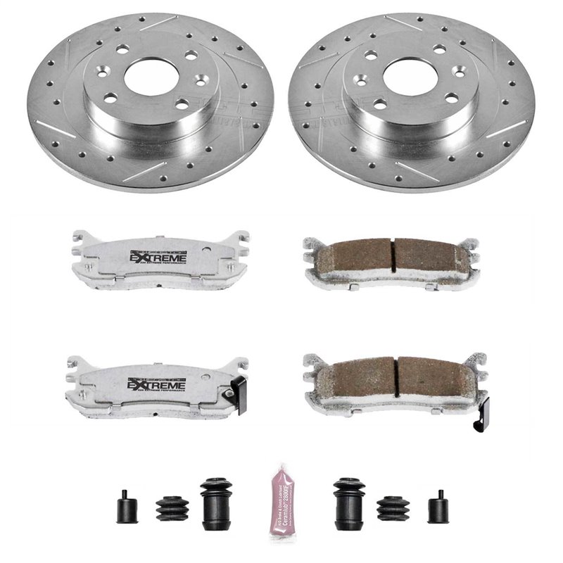 PowerStop | Z26 Street Warrior Disc Brake Pad & Rotor Kit - Mazda MX-5 Miata 1.8L 1994-2002 PowerStop Ensemble de freins
