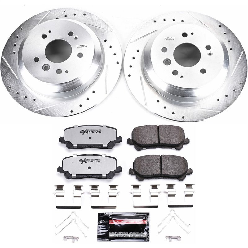 PowerStop | Z36 Severe-Duty Disc Brake Pad & Rotor Kit - Pilot / Ridgeline 3.5L 2016-2019 PowerStop Ensemble de freins