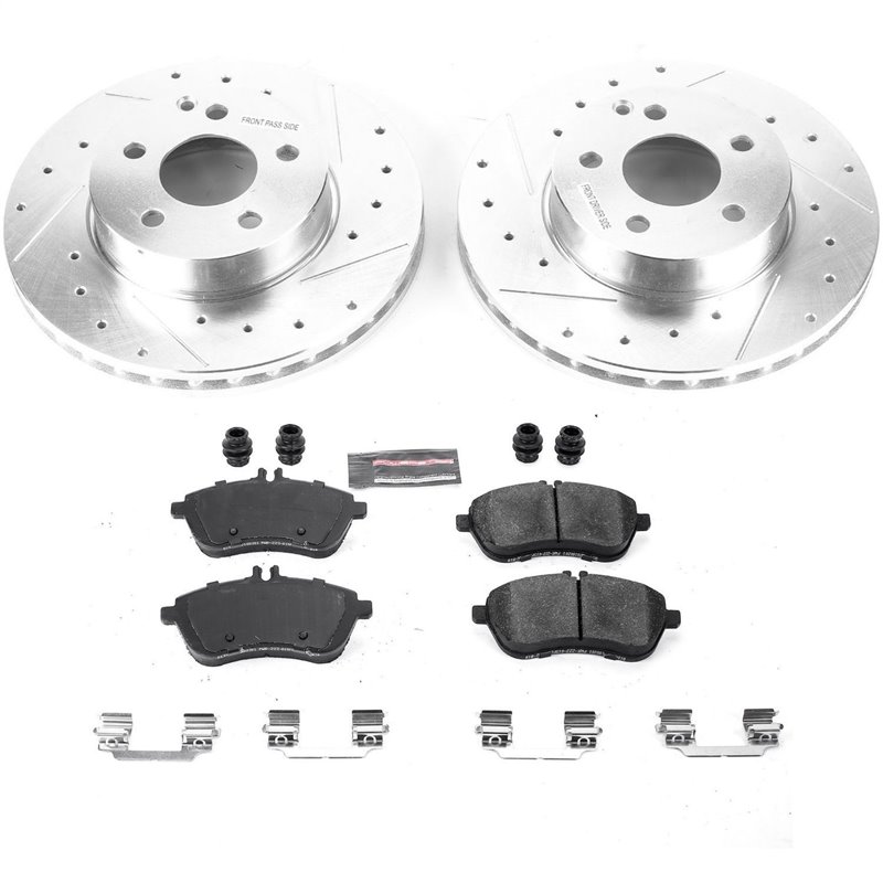 PowerStop | Z23 Evolution Sport Performance Disc Brake Pad & Rotor Kit - C250 / C300 2008-2016 PowerStop Ensemble de freins