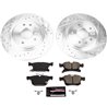 PowerStop | Z23 Evolution Sport Performance Disc Brake Pad & Rotor Kit - Rear - Pacifica / Voyager 3.6L 2017-2021 PowerStop B...