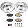 PowerStop | Z23 Evolution Sport Performance Disc Brake Pad & Rotor Kit - Mazda MX-5 Miata 1.8L 1994-2002 PowerStop Ensemble d...