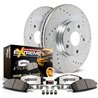 PowerStop | Z36 Severe-Duty Disc Brake Pad & Rotor Kit - Wrangler (JK) / Wrangler (JL) 3.6L / 2.0T 2018-2019 PowerStop Ensemb...
