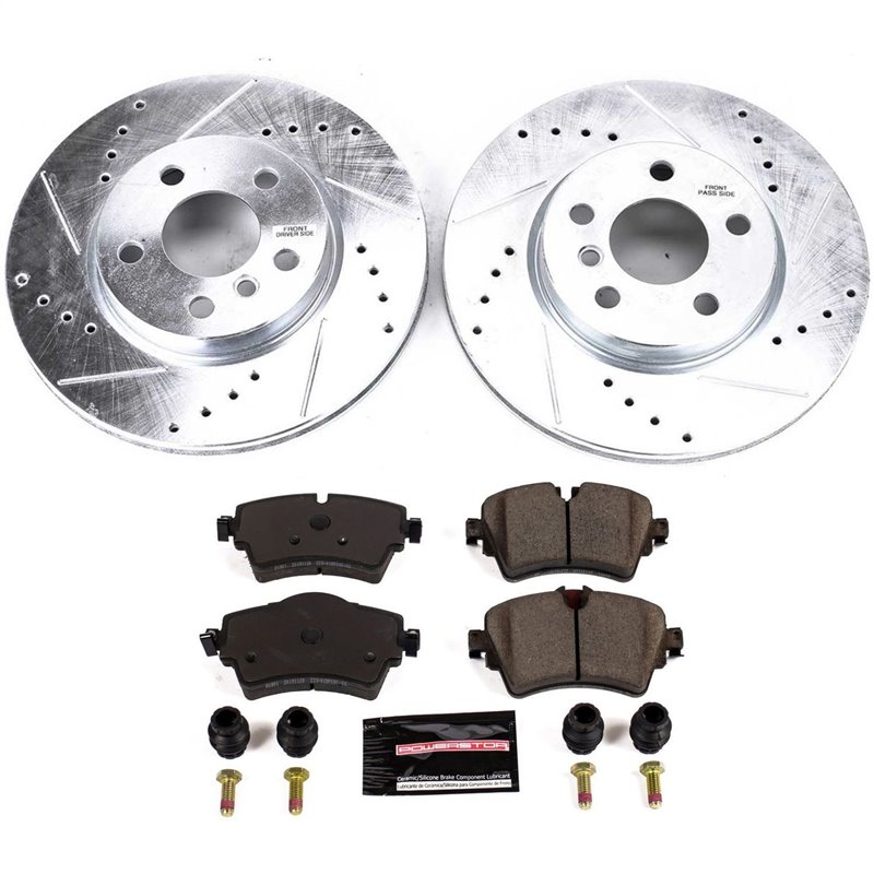 PowerStop | Z23 Evolution Sport Performance Disc Brake Pad & Rotor Kit - Cooper 2.0T 2014-2019 PowerStop Ensemble de freins