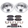PowerStop | Z23 Evolution Sport Performance Disc Brake Pad & Rotor Kit - Rear - Infiniti 2014-2021 PowerStop Brake Kits
