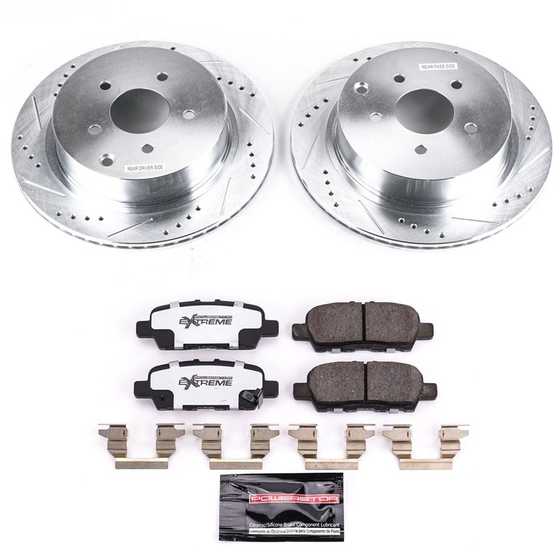 PowerStop | Z26 Street Warrior Disc Brake Pad & Rotor Kit - Q50 / Q60 / Q70 / QX60 2018-2019 PowerStop Ensemble de freins