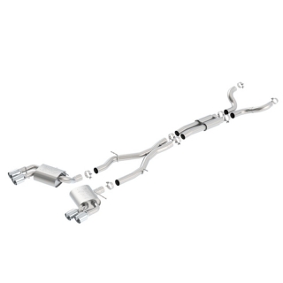 Borla | Cat-Back Exhaust ATAK - Camaro SS with Dual Tips - 2016-2022 BORLA Cat-Back Exhausts