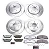 PowerStop | Z36 Severe-Duty Disc Brake Pad & Rotor Kit - Front & Rear - Expedition / F-150 / Navigator 2018-2021 PowerStop Br...
