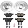 PowerStop | Z23 Evolution Sport Performance Disc Brake Pad & Rotor Kit - Rear - C300 / C350e / C400 2.0T / 3.0T 2015-2021 Pow...
