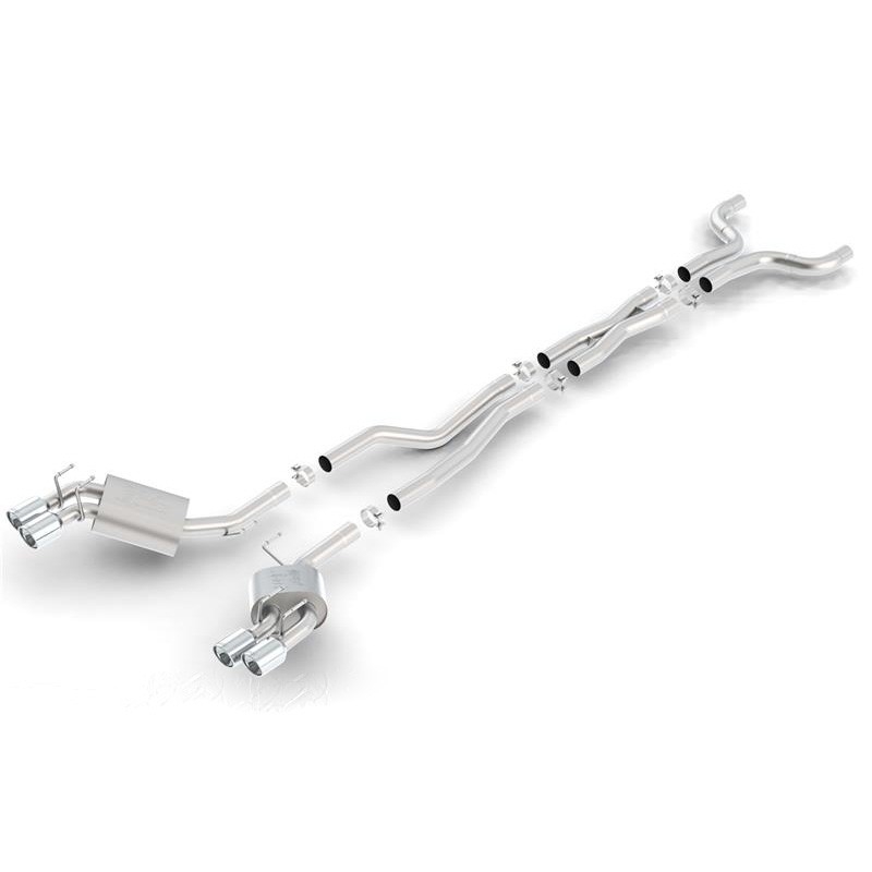 Borla | Cat-Back Exhaust ATAK - Camaro SS / ZL1 / 1LE - 2012-2015 BORLA Cat-Back Exhausts