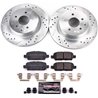 PowerStop | Z23 Evolution Sport Disc Brake Pad & Rotor Kit - Rear - Q40 / QX50 / 370Z / Maxima 3.7L / 3.5L 2014-2021 PowerSto...