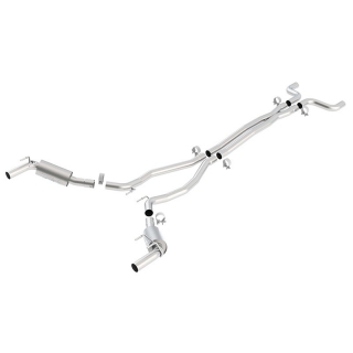 Borla | Cat-Back Exhaust ATAK - Camaro SS Ground Effect - 2010-2013 BORLA Cat-Back Exhausts