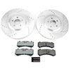 PowerStop | Z26 Street Warrior Disc Brake Pad & Rotor Kit - Challenger / Charger 2015-2019 PowerStop Ensemble de freins