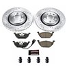 PowerStop | Z23 Evolution Sport Performance Disc Brake Pad & Rotor Kit - Front - Beetle / Golf / Jetta 1.9L / 2.0L 1999-2006 ...