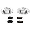 PowerStop | Z23 Evolution Sport Performance Disc Brake Pad & Rotor Kit - Beetle / Golf / Jetta 2000-2010 PowerStop Ensemble d...