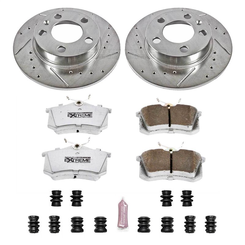 PowerStop | Z26 Street Warrior Disc Brake Pad & Rotor Kit - Beetle / Golf / Jetta 2000-2010 PowerStop Ensemble de freins