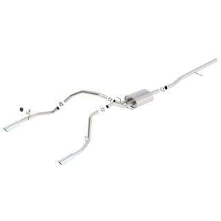 Borla | Cat-Back Exhaust ATAK - Silverado / Sierra 1500 2014-2018 ( LD 2019 ) BORLA Cat-Back Exhausts