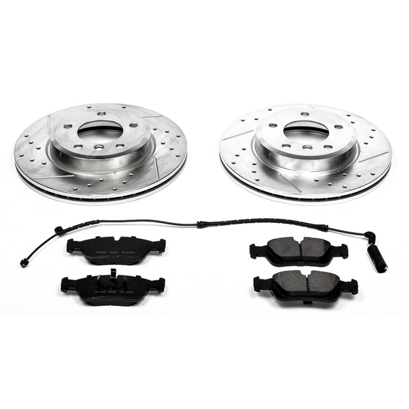 PowerStop | Z23 Evolution Sport Performance Disc Brake Pad & Rotor Kit - Front - BMW 1999-2008 PowerStop Brake Kits