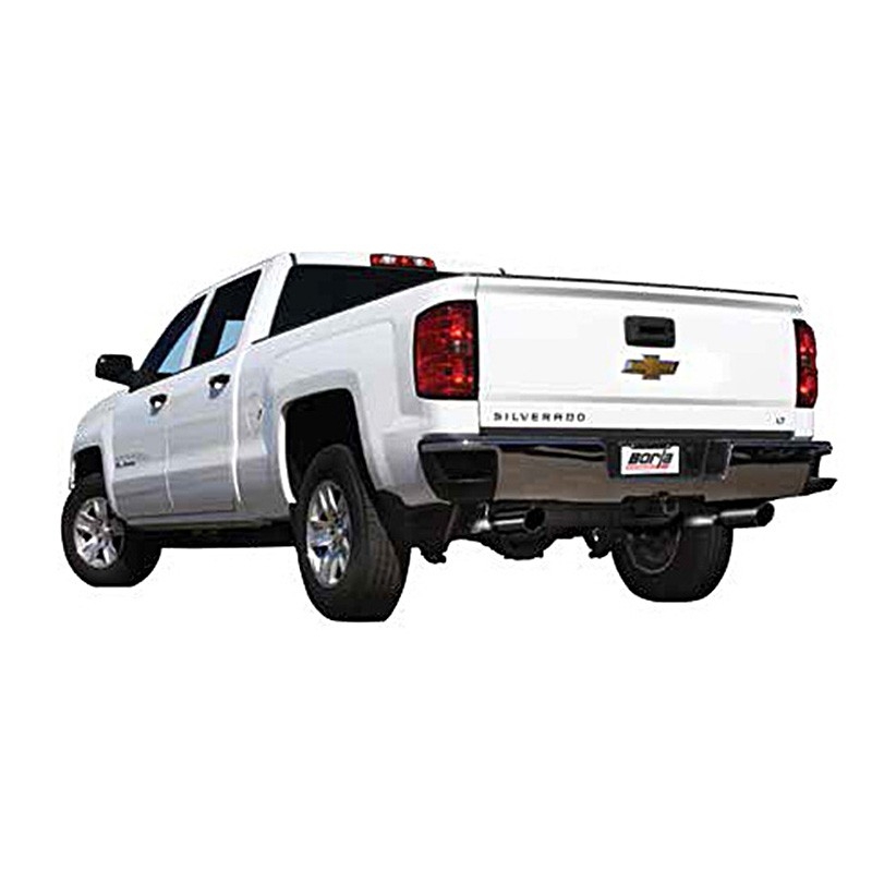 Borla | Cat-Back Exhaust ATAK - Silverado / Sierra 1500 2014-2018 ( LD 2019 ) BORLA Cat-Back Exhausts