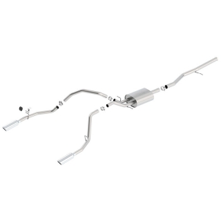 Borla | Cat-Back Exhaust ATAK - Silverado / Sierra 1500 5.3L 2014-2018 BORLA Cat-Back Exhausts