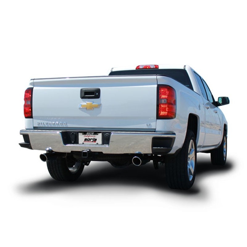 Borla | Cat-Back Exhaust ATAK - Silverado / Sierra 1500 6.2L - 2014-2018 BORLA Cat-Back Exhausts