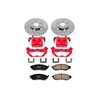 PowerStop | Z23 Evolution Sport Performance Disc Brake Pad/Caliper & Rotor Kit - Front - Infiniti / Nissan 2006-2019 PowerSto...