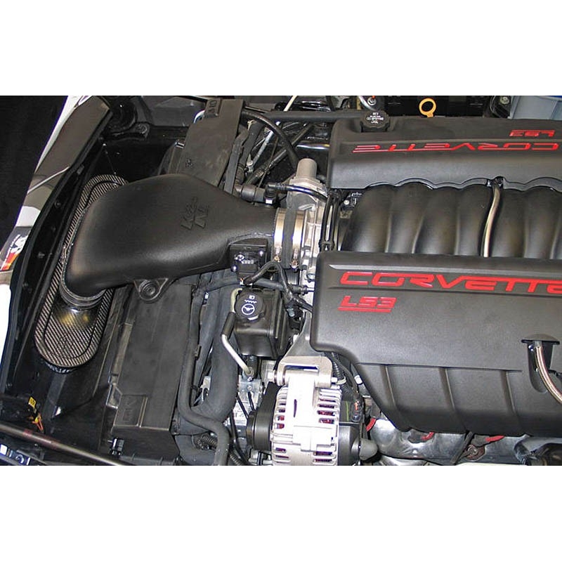 K&N | Aircharger Performance Air Intake System - Corvette 6.2L K&N Entrées Air