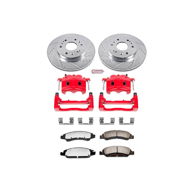 PowerStop | Z36 Extreme Performance Disc Brake Pad/Caliper & Rotor Kit - Chevrolet / GMC 2007-2020 PowerStop Ensemble de freins