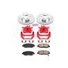 PowerStop | Z23 Evolution Sport Performance Disc Brake Pad/Caliper & Rotor Kit - Civic 1.8L 2006-2011 PowerStop Ensemble de f...