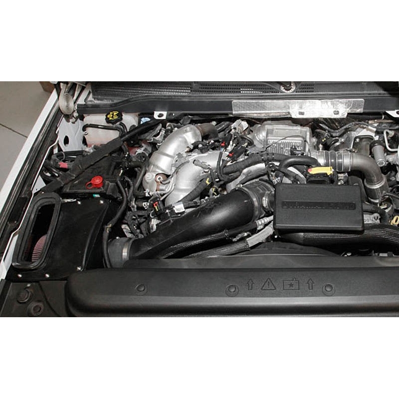 K&N | Aircharger Performance Air Intake System - Silverado / Sierra 2500 / 3500 HD 6.6L Diesel K&N Air Intake