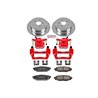 PowerStop | Z23 Evolution Sport Disc Brake Pad/Caliper & Rotor Kit - Rear - Forester / Impreza / WRX 2.5L 2008-2014 PowerStop...