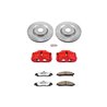 PowerStop | Z26 Extreme Street Warrior Disc Brake Pad/Caliper & Rotor Kit - Corvette 6.0L / 6.2L 2005-2013 PowerStop Ensemble...