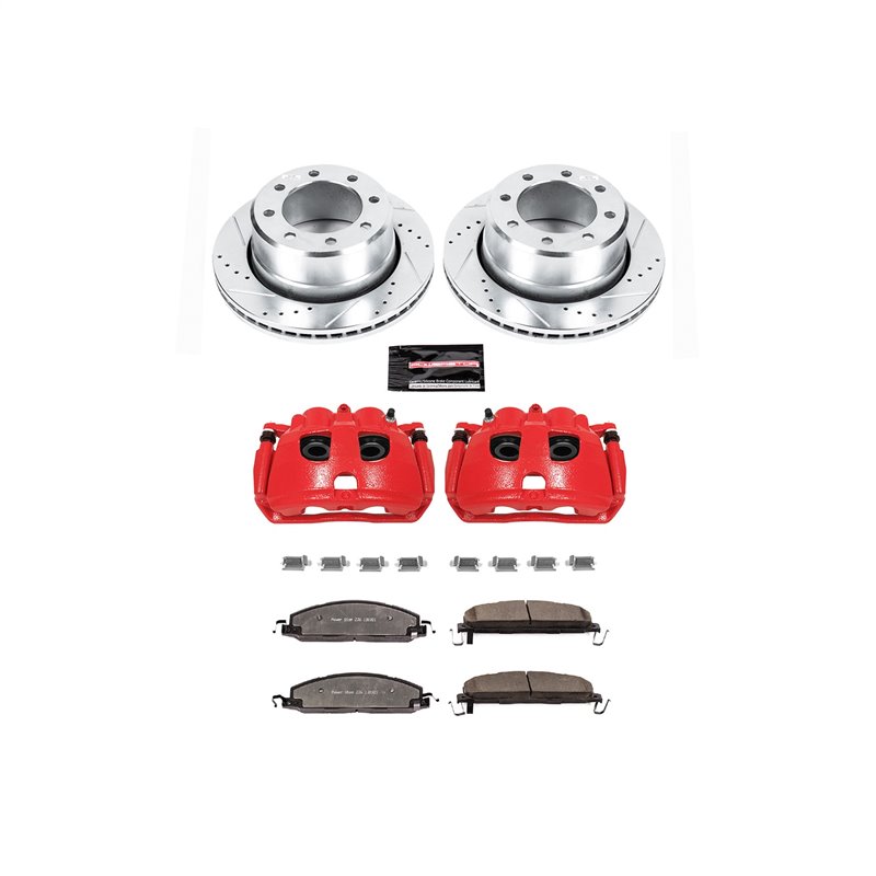 PowerStop | Z36 Extreme Performance Disc Brake Pad/Caliper & Rotor Kit - Rear - Ram 2500 / 3500 2009-2018 PowerStop Brake Kits