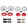 PowerStop | Z23 Evolution Sport Disc Brake Pad/Caliper & Rotor Kit - Front & Rear - FJ Cruiser Base / Premium 4.0L 2010-2014 ...