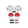 PowerStop | Z23 Evolution Sport Performance Disc Brake Pad/Caliper & Rotor Kit - Rear - GX460 / 4Runner 2010-2021 PowerStop B...