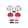 PowerStop | Z23 Evolution Sport Disc Brake Pad/Caliper & Rotor Kit - Rear - FJ Cruiser Base / Premium 4.0L 2010-2014 PowerSto...