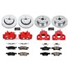PowerStop | Z23 Evolution Sport Disc Brake Pad/Caliper & Rotor Kit - Front & Rear - Durango / Grand Cherokee 2011-2017 PowerS...