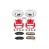 PowerStop | Z23 Evolution Sport Performance Disc Brake Pad/Caliper & Rotor Kit - Civic / Insight 1996-2014 PowerStop Ensemble...