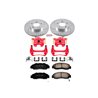 PowerStop | Z23 Evolution Sport Performance Disc Brake Pad/Caliper & Rotor Kit - Integra 1.8L 1997-2001 PowerStop Ensemble de...