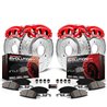 PowerStop | Z23 Evolution Sport Performance Disc Brake Pad/Caliper & Rotor Kit - Front & Rear - Q70 / Q70L 2018-2019 PowerSto...