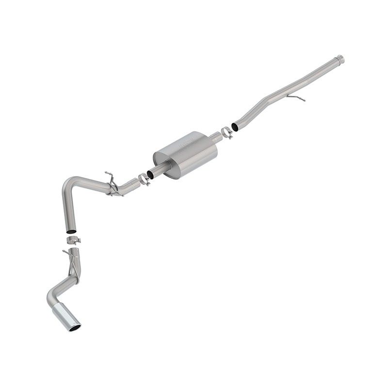 Borla | Cat-Back Exhaust S-Type - Silverado / Sierra 1500 5.3L / 4.3L - 2019-2020 BORLA Cat-Back Exhausts