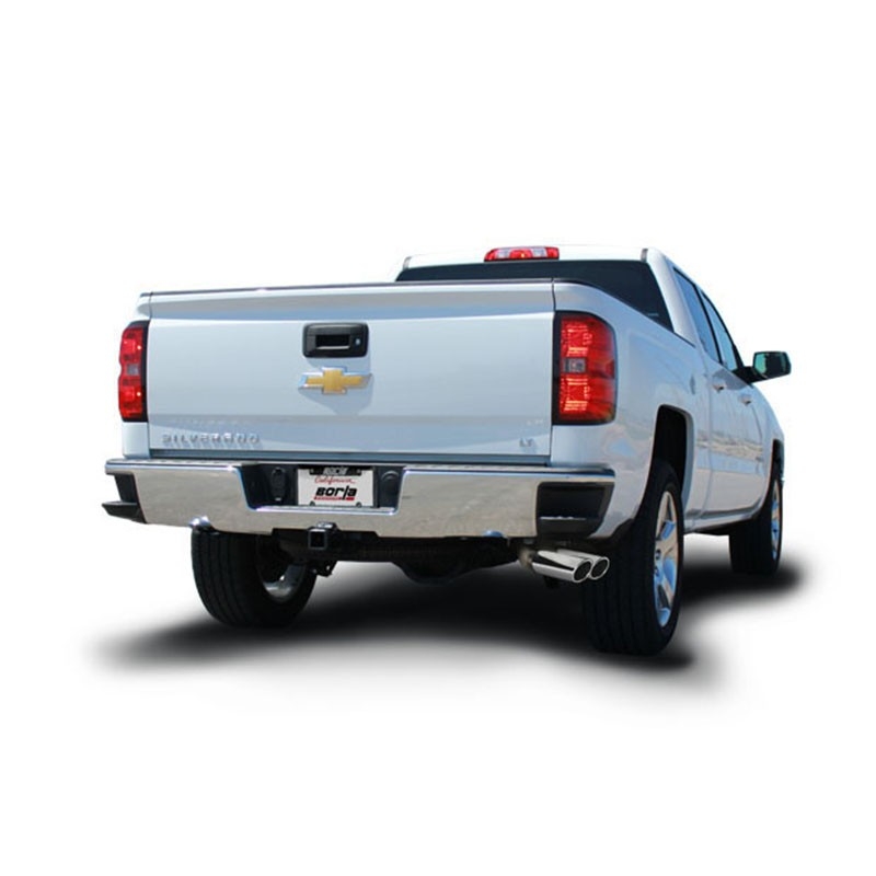 Borla | Cat-Back Exhaust S-Type - Silverado / Sierra 1500 6.2L - 2014-2018 BORLA Cat-Back Exhausts