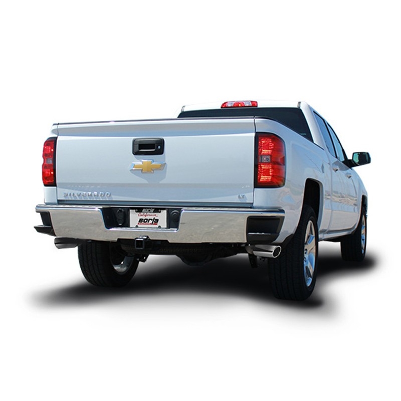 Borla | Cat-Back Exhaust S-Type - Silverado / Sierra 1500 5.3L - 2014-2018 BORLA Cat-Back Exhausts