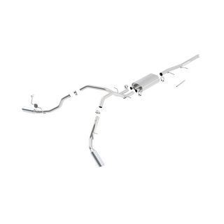 Borla | Cat-Back Exhaust Touring - Silverado / Sierra 1500 - 2009-2013 BORLA Cat-Back Exhausts