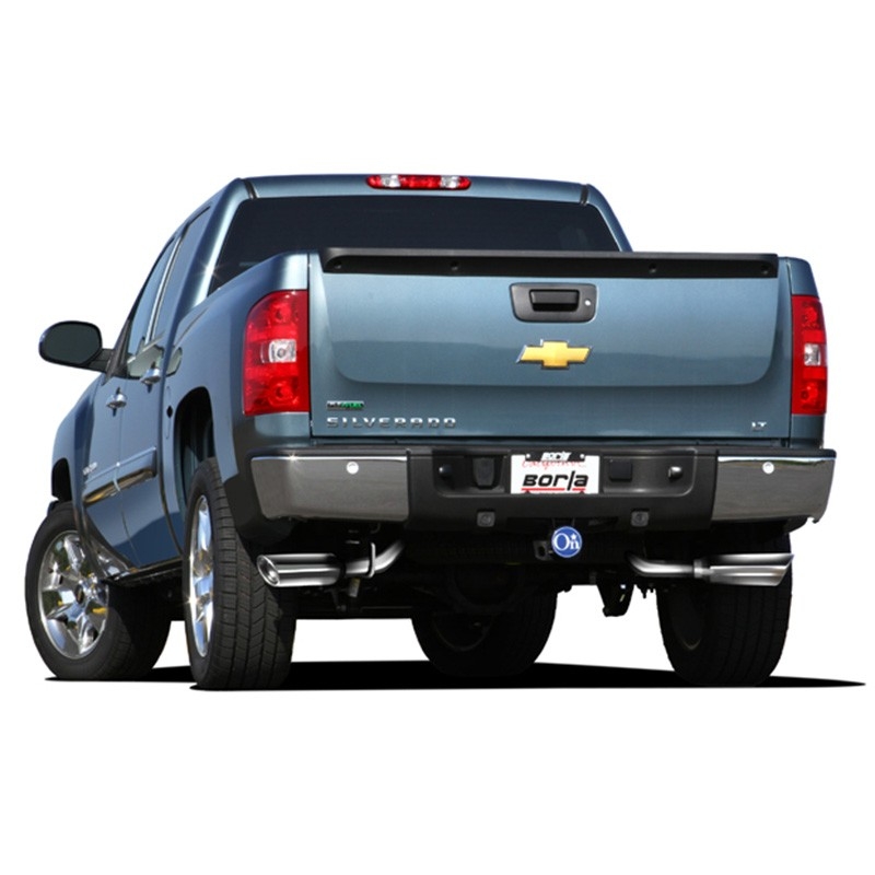 Borla | Cat-Back Exhaust Touring - Silverado / Sierra 1500 - 2009-2013 BORLA Cat-Back Exhausts